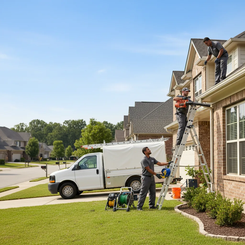 Home Gutter Service in Ruston, LA near me